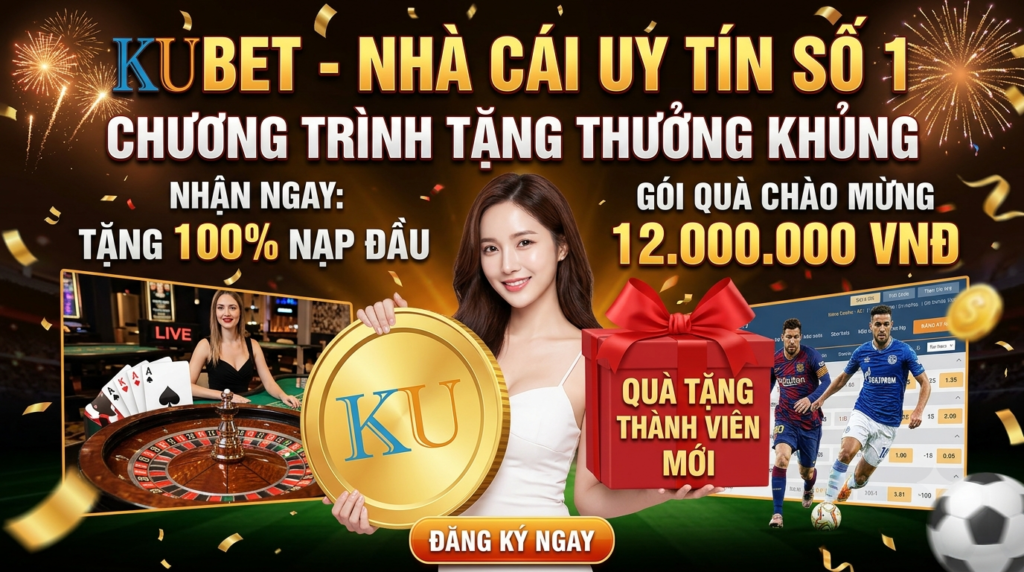 Kubet Casino tặng thưởng lớn cho hội viên