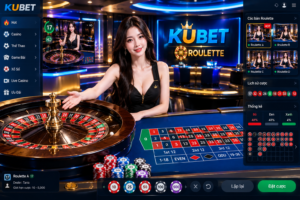 Roulette trực tuyến Kubet – Sảnh cược vòng quay may mắn đẳng cấp 2026